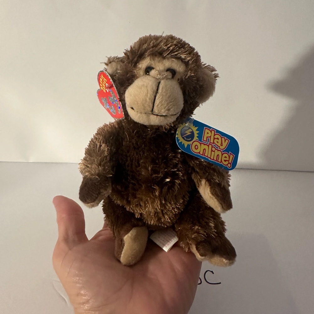 Ty Beanie Baby BB 2.0 - VINES the Monkey Plush